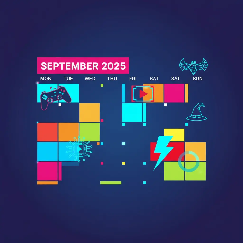 Calendário setembro 2025 mostrando feriados nacionais, datas comemorativas e eventos geek do mês.