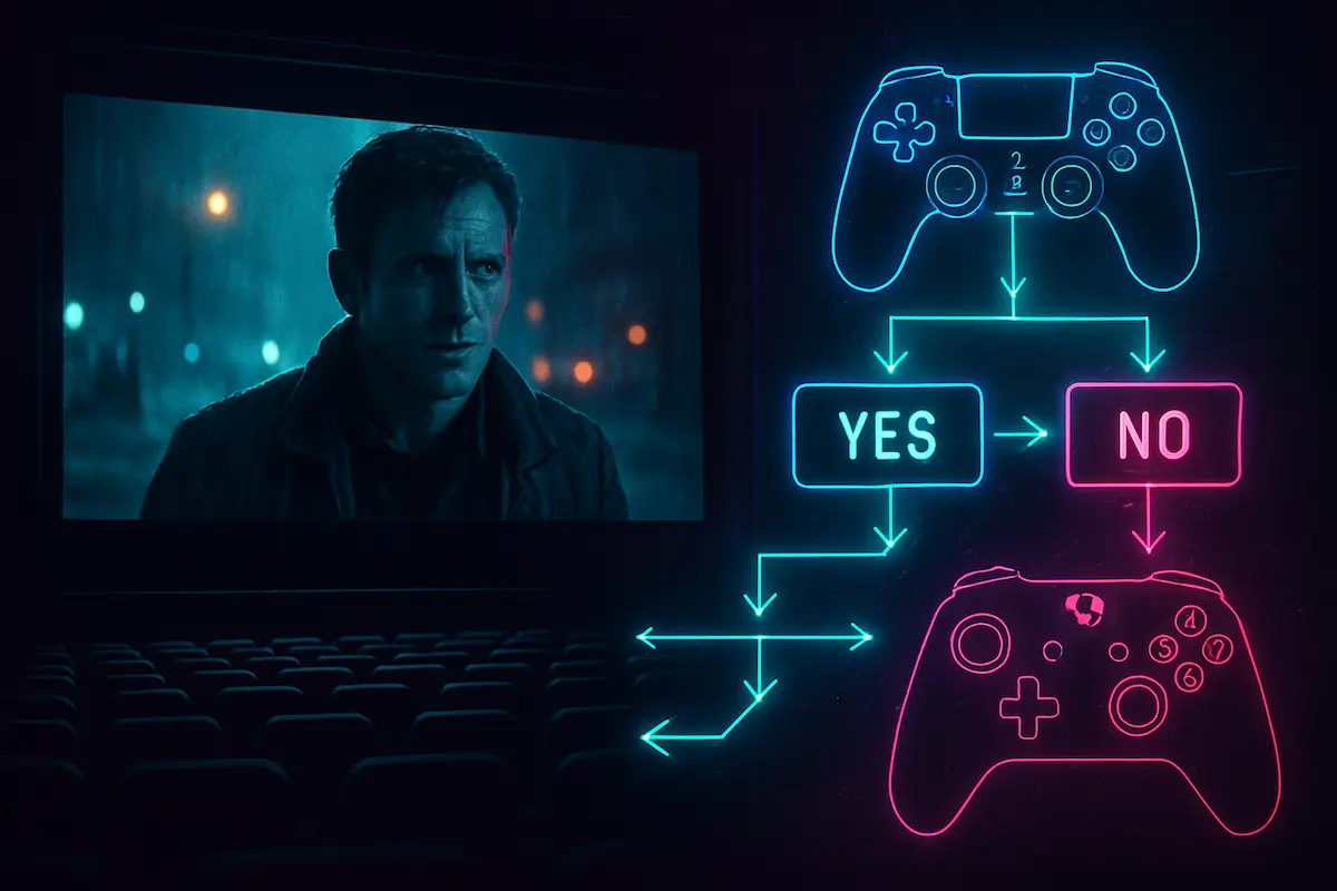 Streaming Interativo 2.0: Quando Séries e Filmes Viram Games — E Games Viram Séries