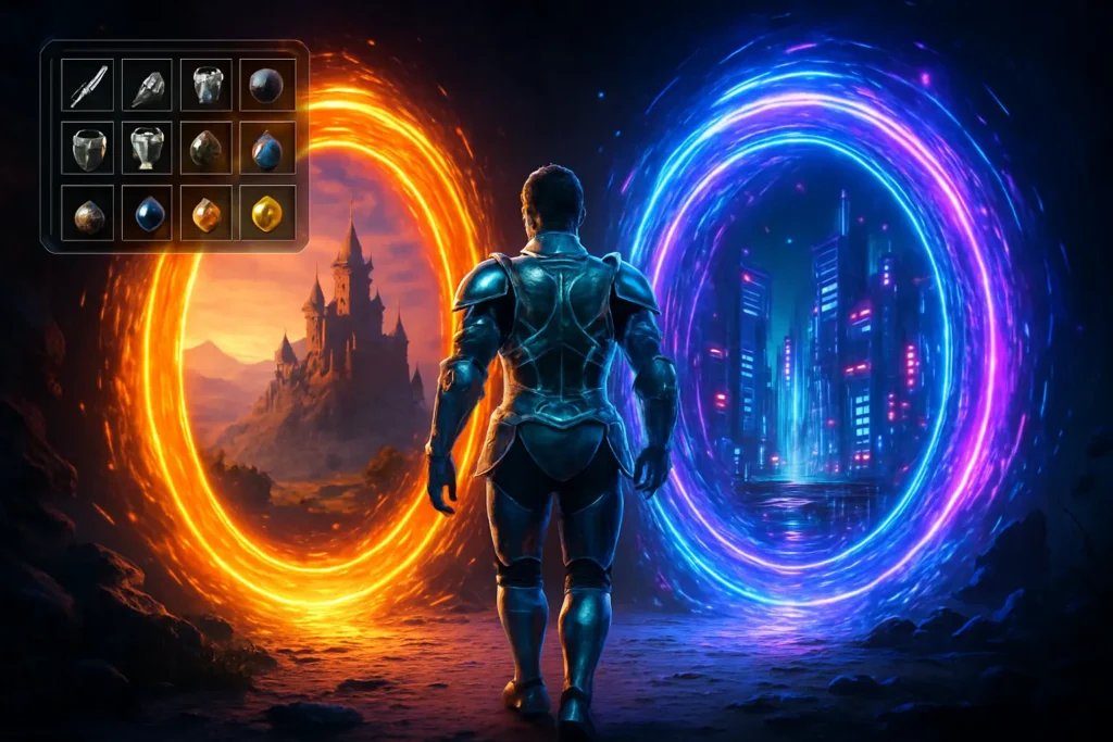 tendências geek e tecnologia: Avatar único conectado entre mundos virtuais