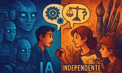 O impacto das animações geradas por IA no futuro da indústria da animação e sua relação com produções independentes.