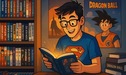 Explorando o universo das HQs e mangás: a leitura geek ideal para iniciantes.