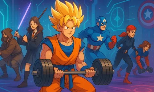 Nerd Fitness em ação: treinos inspirados na cultura geek em um cenário cheio de estilo e motivação
