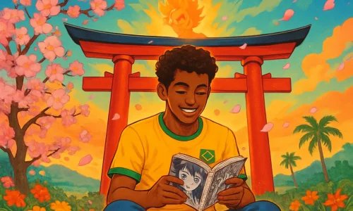 A cultura japonesa encanta o Brasil através de animes, mangás e filosofia que conquistam gerações.