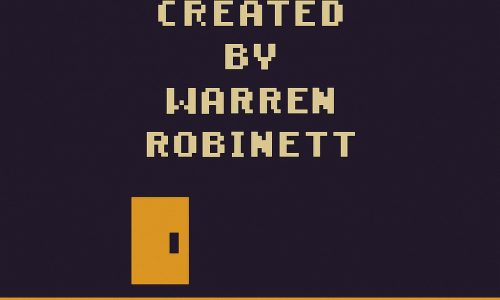 Tela secreta do jogo Adventure (Atari 2600) considerada o primeiro easter egg da história dos games.