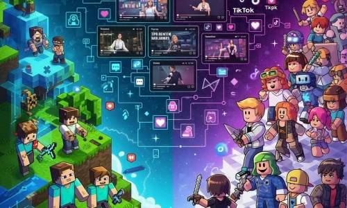 Cultura Gen Alpha: microcomunidades digitais e o impacto de plataformas como Minecraft, Roblox e TikTok.