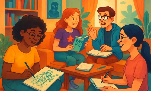 A cultura geek fortalece o bem-estar mental através da comunidade, criatividade e conexão emocional.
