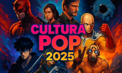 As principais tendências da cultura pop 2025 unem séries, animes, filmes e games em escala global.