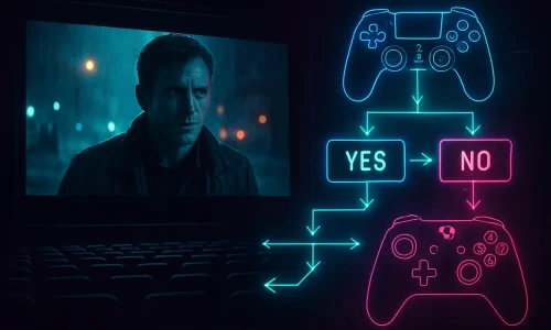 No streaming interativo 2.0, o espectador decide os rumos da história — como se estivesse jogando um game