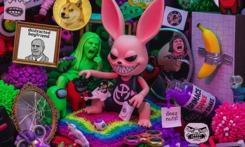 Estética bizarra e viral: Labubu e outros brinquedos excêntricos do IRL Brain Rot.