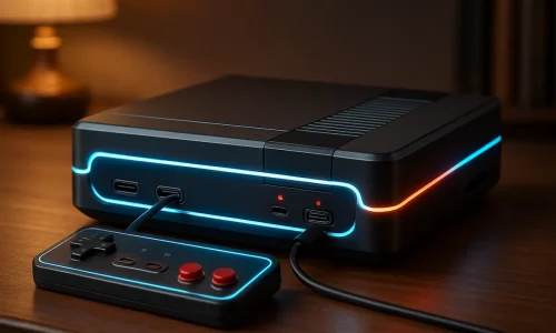 Retro tech: quando a paixão pelos consoles clássicos encontra a inovação moderna.