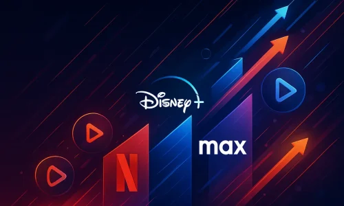 A guerra entre plataformas de streaming como Netflix, Disney+ e Max está moldando o futuro do entretenimento digital