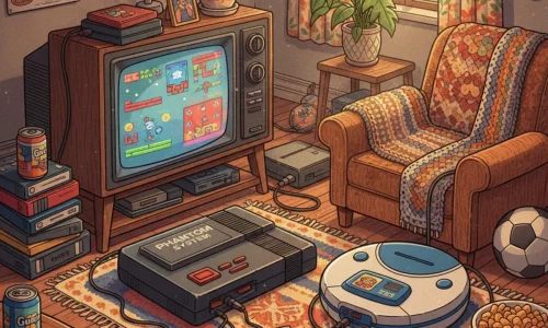 Phantom System e Master System — consoles vintage que marcaram a era de ouro dos games no Brasil.